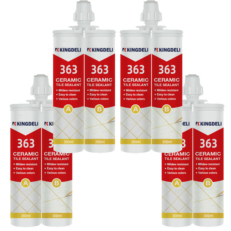 रासायनिक जलरोधक एपॉक्सी ग्राउट, टाइल क्रैक सीलेंट सफेद रंग 300 मि.ली